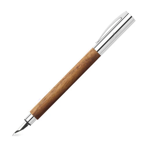 Faber-Castell Faber- Castell Ambition Walnut Wood EF Fountain Pen