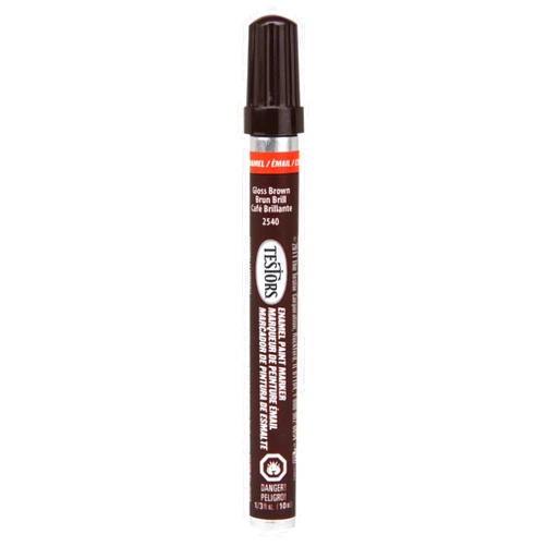 Testors Enamel Paint Marker-Gloss Brown