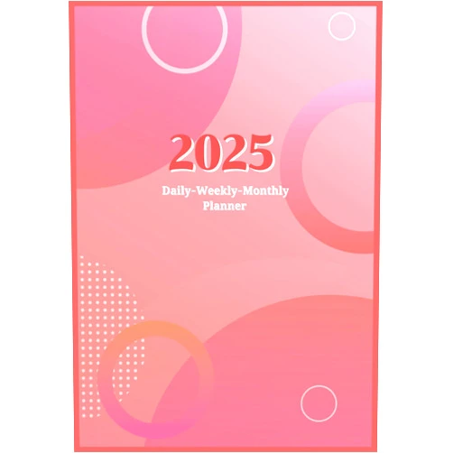 Sandra Perry 2025 All-in-One Planner: Daily, Weekly, Monthly- DARK PINK THEMED VERSION: From January 2025 to December 2025- Calendar, Scheduler, Goal-Setting ... You Motivated and Organized All Year Long!