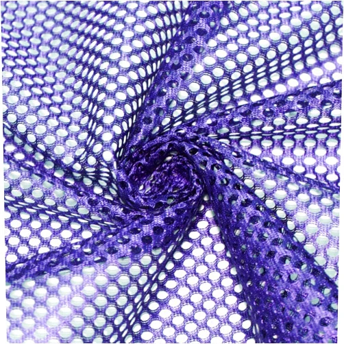 Texco Inc No Stretch King Mesh Jersey Athletic Wear, Sportswear, Apparel, DIY Fabric, Purple 3 Yards