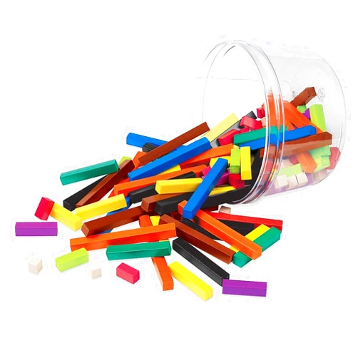 Learning Resources Cuisenaire Rods Small Group Set: 155 Piece Plastic Set