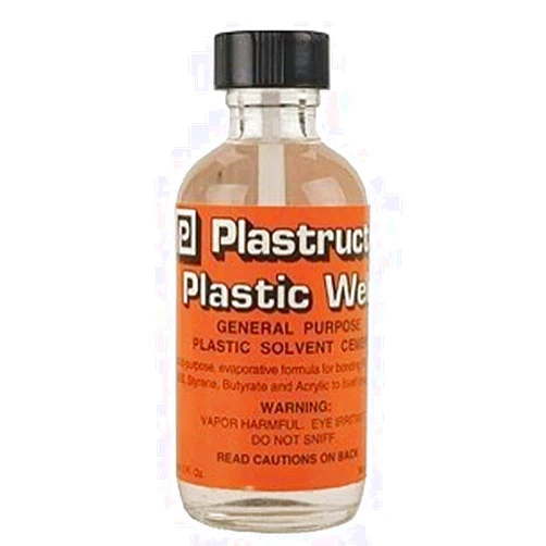 Plastruct Plastic Weld w/applicator 2oz Bottle
