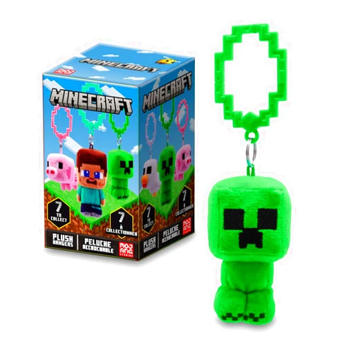 Just Toys LLC Minecraft Plush Backpack Hangers (Series 1)