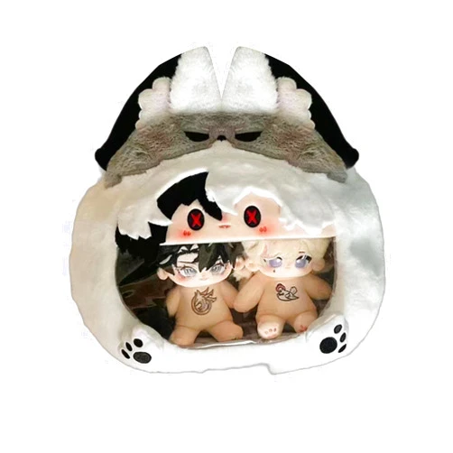 TANSHOW Genshin Impact Ita Bag Kawaii Cute Backpack Messenger Clear Shoulder Bags Pin Display Bag, Arlecchino, Small
