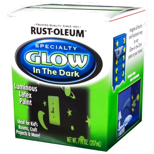 Rust-Oleum 214945 Glow in The Dark 7-Ounce - 6 Pack