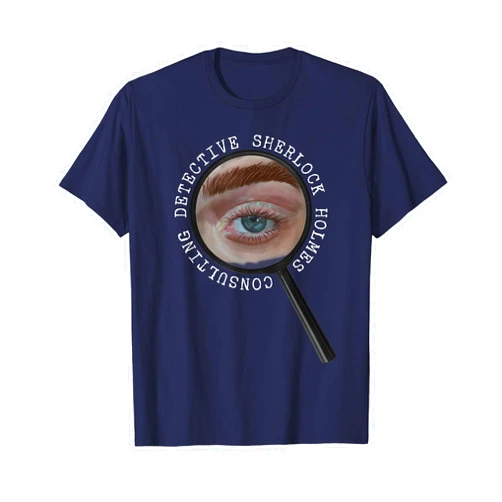 They Call Me Sherlock Holmes Designs Sherlock Holmes Consulting Detective Vintage Classic Mystery T-Shirt