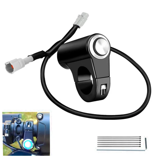 SHIQINHA Headlight Switch Replacement for Surron Light Bee X and S LBX Talaria MX3 Segway X160 X260 Electric Dirt Bike, Motorcycle On/Off Light Switch for E-Ride Pro SS S SR Sur ron E-bike Accessories