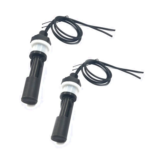 FainWan 2pcs M16 Water Level Sensor Flow Inductance Water Pump Controller DC 110V Side Mount Horizontal Liquid Float Switch Compatible with Aquariums Fish Tank Hydroponics Pool