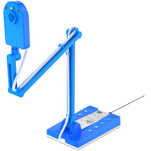 TreasLin Document Camera,10MP USB Document Camera for Teachers, Overhead Camera Remote Learning, Classroom Presentations, Art Classes Online Teaching with Multi Angle Rotation Adjustment LED Light