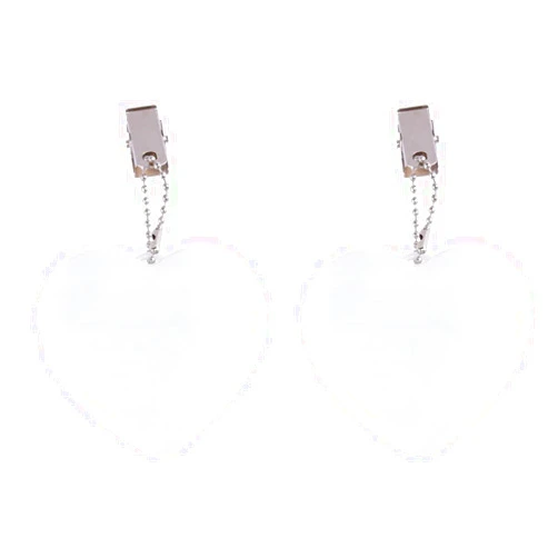Uonlytech 2pcs Purse Light Handbag Light, Sensor Touch Activated Light Mini Heart Shape Night Light Handbag Purse Lamp Best Gifts for Women Girls Valentines Day