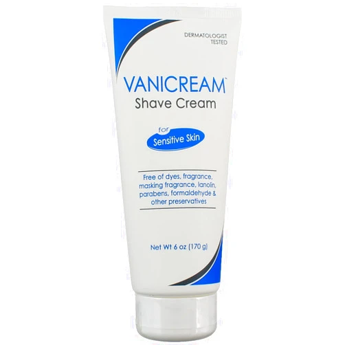 Vanicream Shave Cream For Sensitive Skin 6 oz (Pack of 6)