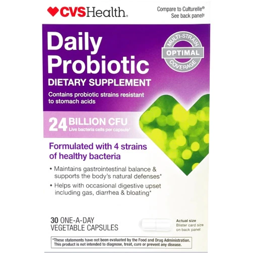 Cvs Health Maximum Strength Probiotic Dietary Supplement
