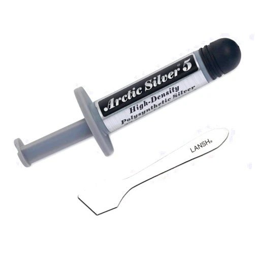 LANSH Arctic Silver 3.5g High-Density Polysynthetic Silver Thermal Cooling Compound with LANSH Bonus Tool