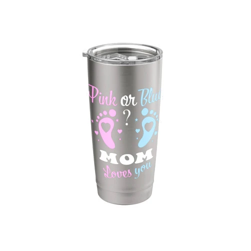 Visit Our Store Gender Reveal Gifts Cute Gender Reveal Gifts Mom Family Stainless Steel Insulated Tumbler