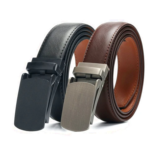 Cutefornia Click Ratchet Belt Dress with Sliding Buckle Adjustable Trim to Exact Fit Size 28