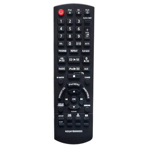 VINABTY N2QAYB000523 Replaced Remote fit for Panasonic Hi-Fi System SC-HC40 SA-HC40 Compact Stereo System
