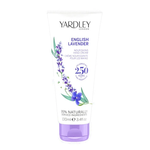 Yardley of London Nourishing Hand & Nail Cream for Women, Yardley English Lavender, 3.4 Ounce