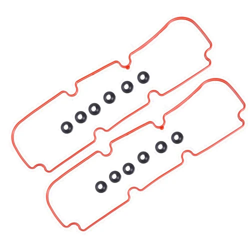 X AUTOHAUX 1 Set Engine Valve Cover Gasket Fit for Buick for Chevrolet for Oldsmobile VS50080R 25530329 25535264