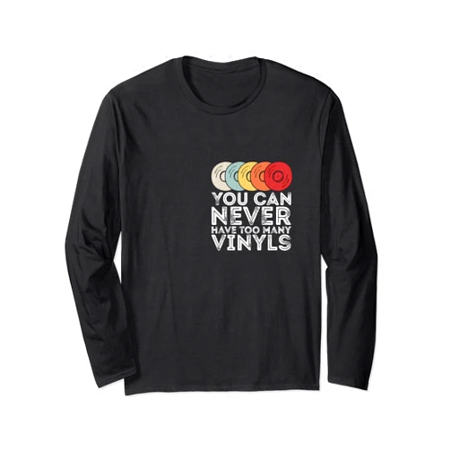 Vintage LP Plattenspieler Vinyl Liebhaber Retro Vinyl LP Record | Vintage Vinyls Long Sleeve T-Shirt