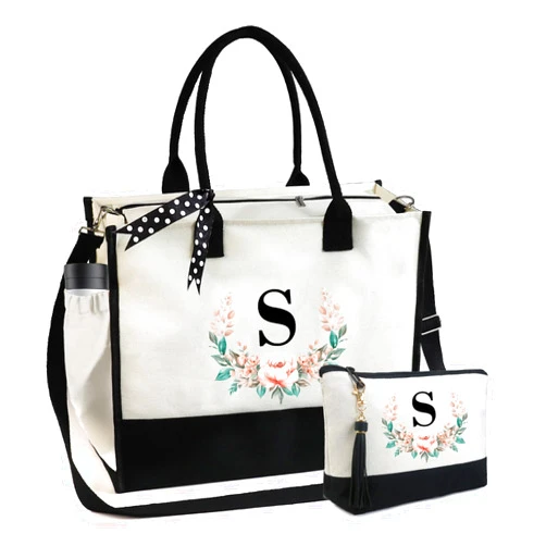 BeeGreen Personalized Birthday Gifts for Women with Adjustable Strap & Zipper Closure & 2 Pouch & Removable Bottom