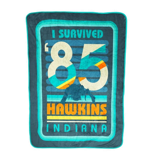 Jay Franco Stranger Things Throw Blanket - Plush 46