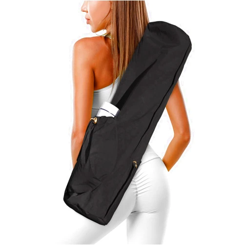 EnjoyActive Yoga Mat Bag | Premium, Waterproof, Multi Pockets, Adjustable Strap | 2 size for 1/4