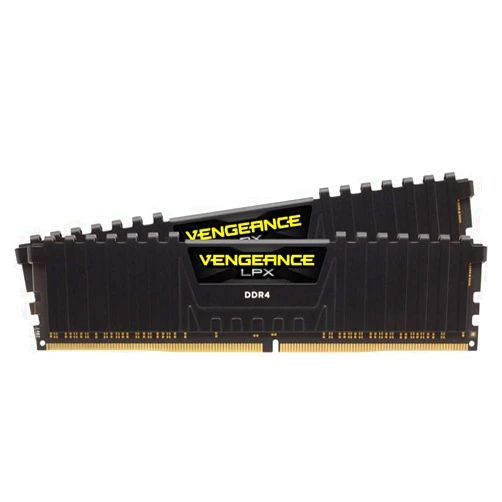 CORSAIR VENGEANCE LPX DDR4 RAM 32GB (2x16GB) 3600MHz CL18-22-22-42 1.35V Intel AMD Desktop Computer Memory - Black (CMK32GX4M2D3600C18)