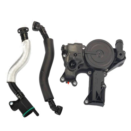 Dasbecan PCV Valve Engine Crankcase Vent Oil Separator Breather Hose Kit Compatible with Audi A3 A4 A5 Q5 TT VW Beetle CC Jetta Passat Tiguan Seat Skoda Replaces# 06H103495 06H103495B