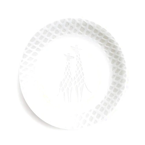 Natural69 ZUPAwhite [Serving Plate] Giraffe