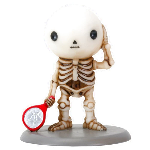 SUMMIT COLLECTION Luckyz The Misfortunate Skeleton Breaks a Red Hand Mirror