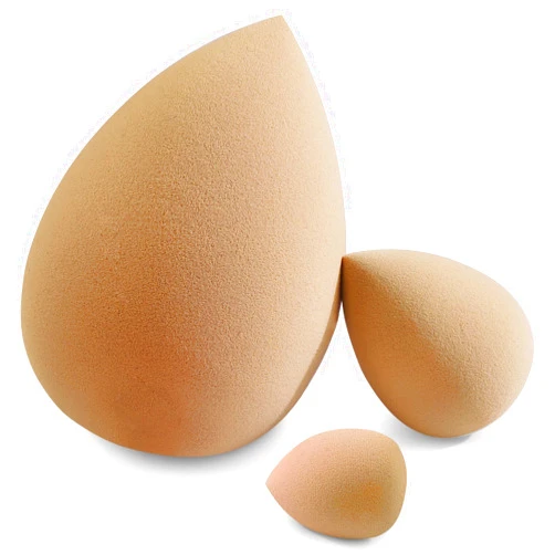 BEAKEY Trio Set: Large, Mini and Standard Makeup Sponges, Tap Beauty Sponges Bouncy and Soft, Exceptional for Powder, Cream and Liquid Blending, Cruelty-Free and Latex-Free Beauty Sponge