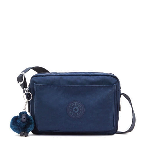 Kipling Women’s Abanu Medium Crossbody Bag, Lightweight, Adjustable Nylon Waist Pack with Multi-Compartment Zip Pockets