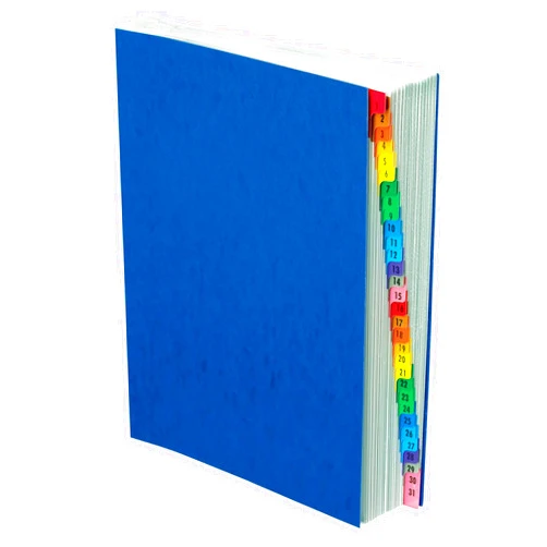 Pendaflex Expanding Desk File, Daily (1–31), Letter Size, Blue, Each (11013) (11013EE) , Black