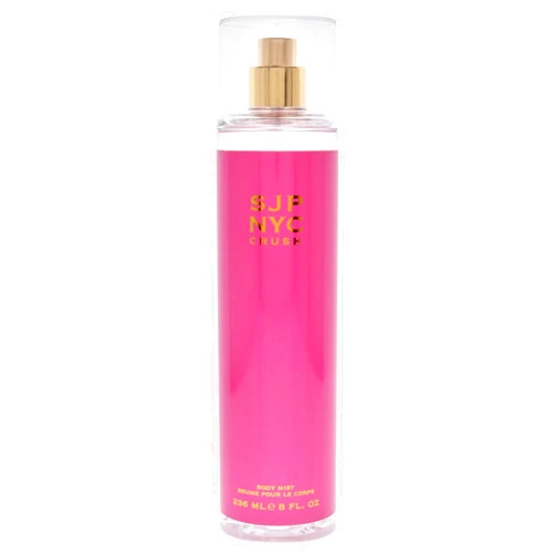 SJP NYC Crush Body Mist For Women - Clean, Romantic, Ultra-Feminine Fragrance - Fruity-Floral Notes Of Coconut And White Flowers - Sweet, Unforgettable Finish - 8 Oz