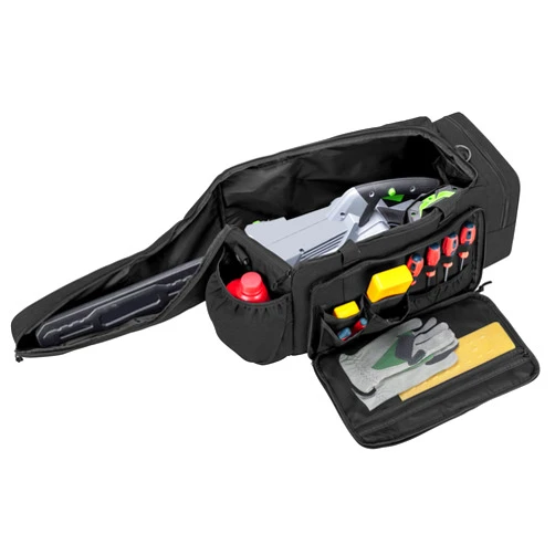 SAMDEW Chainsaw Carrying Case, Padded Chainsaw Storage Bag Compatible with EGO 14 & 16 & 18 Inch Power Chainsaw, Portable Chainsaw Holder Fit for 14