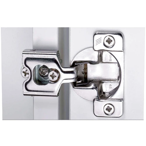 Hettich Optimat 3E 1/2 inch Overlay Face Frame Press-in Hinge 9195535 - Pair