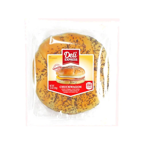 Yecna Deli Express Chuckwagon Sandwich, 4.5 Ounce - 10 per case.