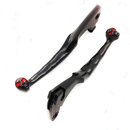 SMT-MOTO SMT-BLACK Brake Clutch Skull Lever Compatible With Xv250 Xv535 Xv700 Xv750 Xv1000 [B00RUEBWGK]