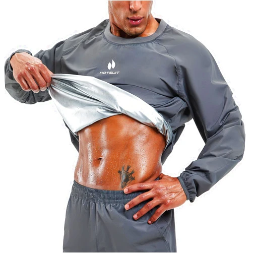 HOTSUIT Men Sauna Suit Sweat Suits Durable Gym Exercise Workout Jacket