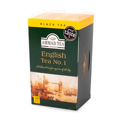 Ahmad Tea English Tea No.1, 20 count (Pack of 6)