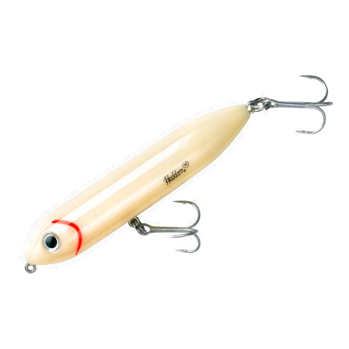Heddon Super Spook Topwater Fishing Lure for Saltwater and Freshwater, Bone, Jr (1/2 oz)