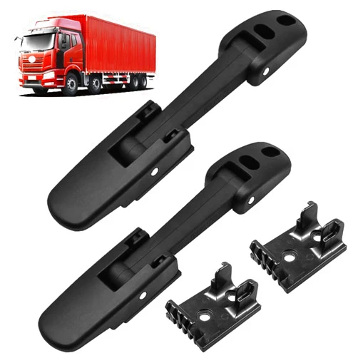 ZPSNDP 2 Pcs Hood Latch Kit 315-5502 315-5503, Heavy Duty Hood Latches, for Kenworth T170 T270 T300 T370 T440 T470 T660, Peterbilt 325 335 337 340 348 384 386, Mack CH, Blue Bird