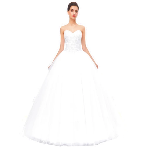Likedpage Women's Ball Gown Bridal Wedding Dresses