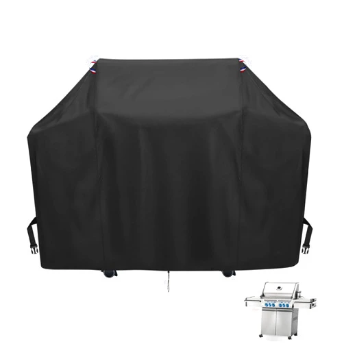 Loenel BBQ Grill Cover for Napoleon Prestige PRO 500 and Prestige 500 Gas BBQ Grills, Waterproof 600D Outdoor Propane Barbecue Covers for PRO500RSIBPSS-3 Prestige PRO - 68