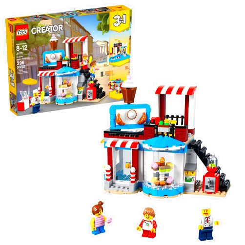 LEGO Creator 3in1 Modular Sweet Surprises 31077 Building Kit (396 Pieces)