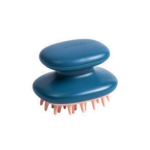 Measjimi Upretty Household silicone shampoo comb, massage comb, male and female shampoo brush (Blue)