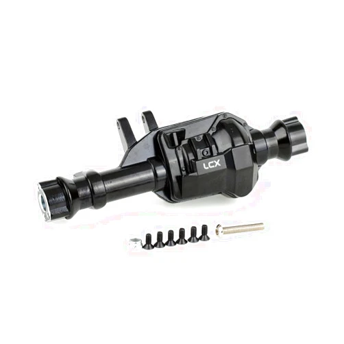 LCX Racing 1/10th RC Crawler Car CNC Machined Front Axle Housing w/Diff Cover PVD Coating for TRX4 TRX-4, Upgrades Parts Accessories