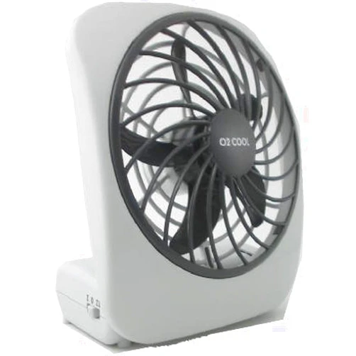 O2COOL O2 Cool 5 in. 2 speed Battery Personal Fan