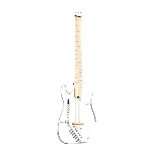 Donner Acoustic Electric Guitar HUSH I PRO Travel Guitar with Multiple Effect Modes Smart Guitarra Kit of Earphone, Gig Bag, Strap, Charging Cable