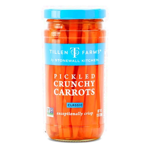 Tillen Farms Pickled Crunchy Carrots, 12 oz